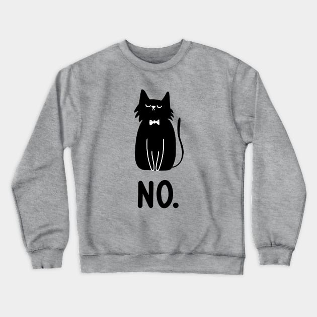 No. Crewneck Sweatshirt by krimons